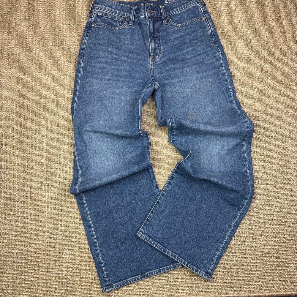 👖 J.Crew '96 Slim Wide Jean | 26 Tall | Medium Blue Wash